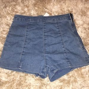 high top shorts